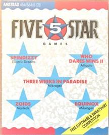 Box cover for Five Star Games on the Amstrad CPC.